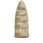 Latika hanglamp Ø20x42 cm naturel van het woonmerk Light&Living