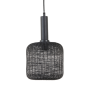 Lekang hanglamp Ø22x40 cm mat zwart van het woonmerk Light&Living