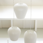 Xela hanglamp Ø30x30 cm wit van het woonmerk Light&Living