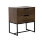 Meave kast 60x40x70 cm hout mat donkerbruin van het woonmerk Light&Living