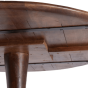 Apulia eettafel Ø150x76 cm roodbruin van het woonmerk Light&Living