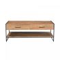 Elin tv-meubel 120 cm mangohout - naturel