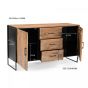 Elin dressoirs 150 cm mangohout - naturel