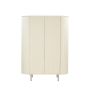 Patou wandkast hout 150 cm - ivoor