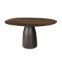 Marron eettafel 140 cm - espresso