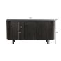 Tobago dressoir 170 cm - espresso