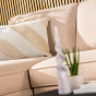 Danny 3-zitsbank hoekbank links stof beige