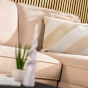 Danny 3-zitsbank hoekbank rechts stof beige