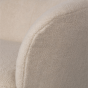 Sara lounge fauteuil links teddy off white van het woonmerk Woood
