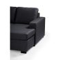 Lolita 7-zits hoekbank L+R, stof - antraciet