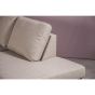 Angel 3-zits hoekbank rechts stof - beige