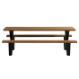 Tablo onderstel X-poot outdoor metaal zwart (1 stuks) van het woonmerk Woood