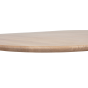 Tablo tafelblad eiken organisch 130x130 cm van het woonmerk Woood.