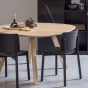 Tablo tafelblad eiken organisch 130x130 cm van het woonmerk Woood.