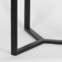 Retiro zuil Ø40x101 cm antiek koper/zwart van het woonmerk Light&Living