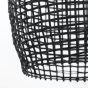 Olaki hanglamp Ø46x69 cm rotan mat zwart van het woonmerk Light&Living
