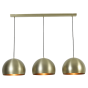Jaicey hanglamp 3L 120x33x25 cm mat goud van het woonmerk Light&Living