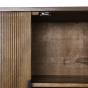 Bitika kast 100x40x170 cm donker bruin van het woonmerk Light&Living