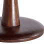 Apulia eettafel Ø130x76 cm roodbruin van het woonmerk Light&Living