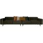 4-zits Bank Statement XL 372 Cm Fluweel