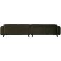 4-zits Bank Statement XL 372 Cm Fluweel