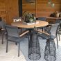 Arezzo terrasstoel textileen