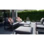 Loungetafel Tormenta 130x75 cm - antraciet