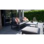Loungetafel Tormenta 130x75 cm - antraciet