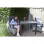 Tuintafel Castilla nuance 100x100 cm - antraciet