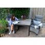 Tuintafel Castilla nuance 100x100 cm - antraciet