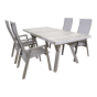 Uittrektafel Castilla Pardo 204/264x102 cm - beige