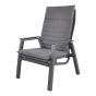 Loungestoel Allegro - grijs