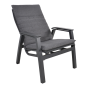 Loungestoel Allegro - grijs