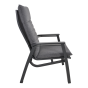 Loungestoel Allegro - grijs