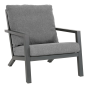 Loungestoel Down Town - grijs