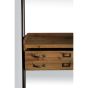 Edgar wandrek hout + lades - naturel