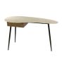Bruno kaptafel 1 lade keramiek - beige/bruin