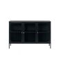 Ragnar dressoir - 130 cm - zwart