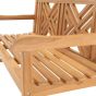 Cross bank teak 150x64x92cm