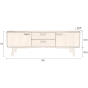 Juju dressoir laag
