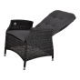 Tuinstoel Soho Comfort Forte - antraciet