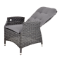 Tuinstoel Soho Comfort Forte - antraciet