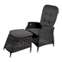 Tuinstoel Soho Comfort Forte - antraciet