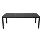 Tuintafel castilla onbonte 220x100 cm - antraciet