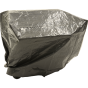 Beschermhoes BBQ rechthoekig - grijs