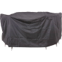 Beschermhoes zitgroep Ø250cm, waterdicht - zwart
