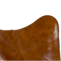 Buffalo vlinderstoel cognac van het woonmerk Les