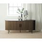 Kelly dressoir 180 cm - smoked oak