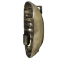Maku wandlamp 21,5x8,5x33 cm antiek brons van het woonmerk Light&Living