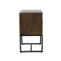 Meave kast 60x40x70 cm hout mat donkerbruin van het woonmerk Light&Living